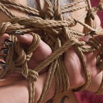 Yubi shibari rope bondage