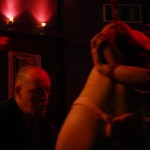 Shibari bondage with Clover in London